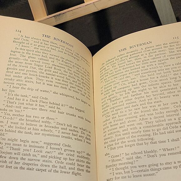 The Riverman by Stewart Edward White Book - Picture 5 of 5